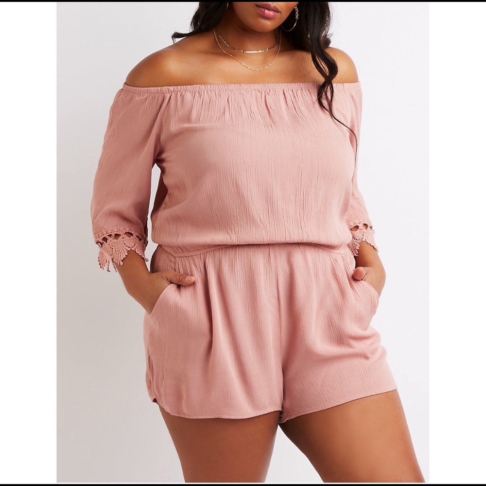 Pink romper